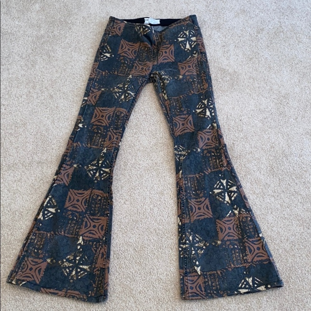 Free People bell bottom fun pants